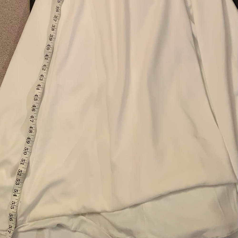 Jovani White Gown size 8 style number 09045 - Picture 12 of 16